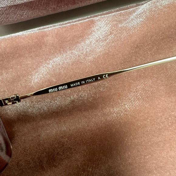 MIU MIU square pink lens - Picture 4 of 4